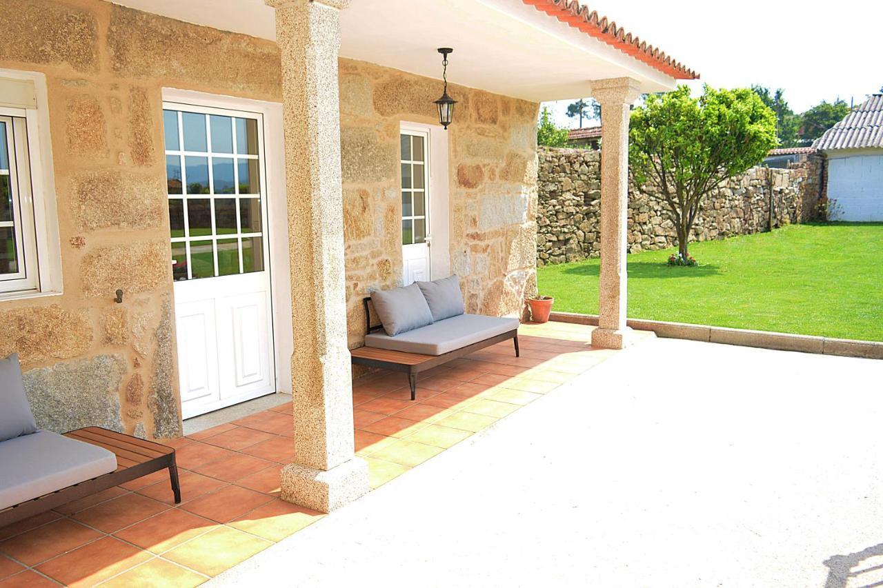 Villa Casa con enorme jardín en Cambados Exterior foto