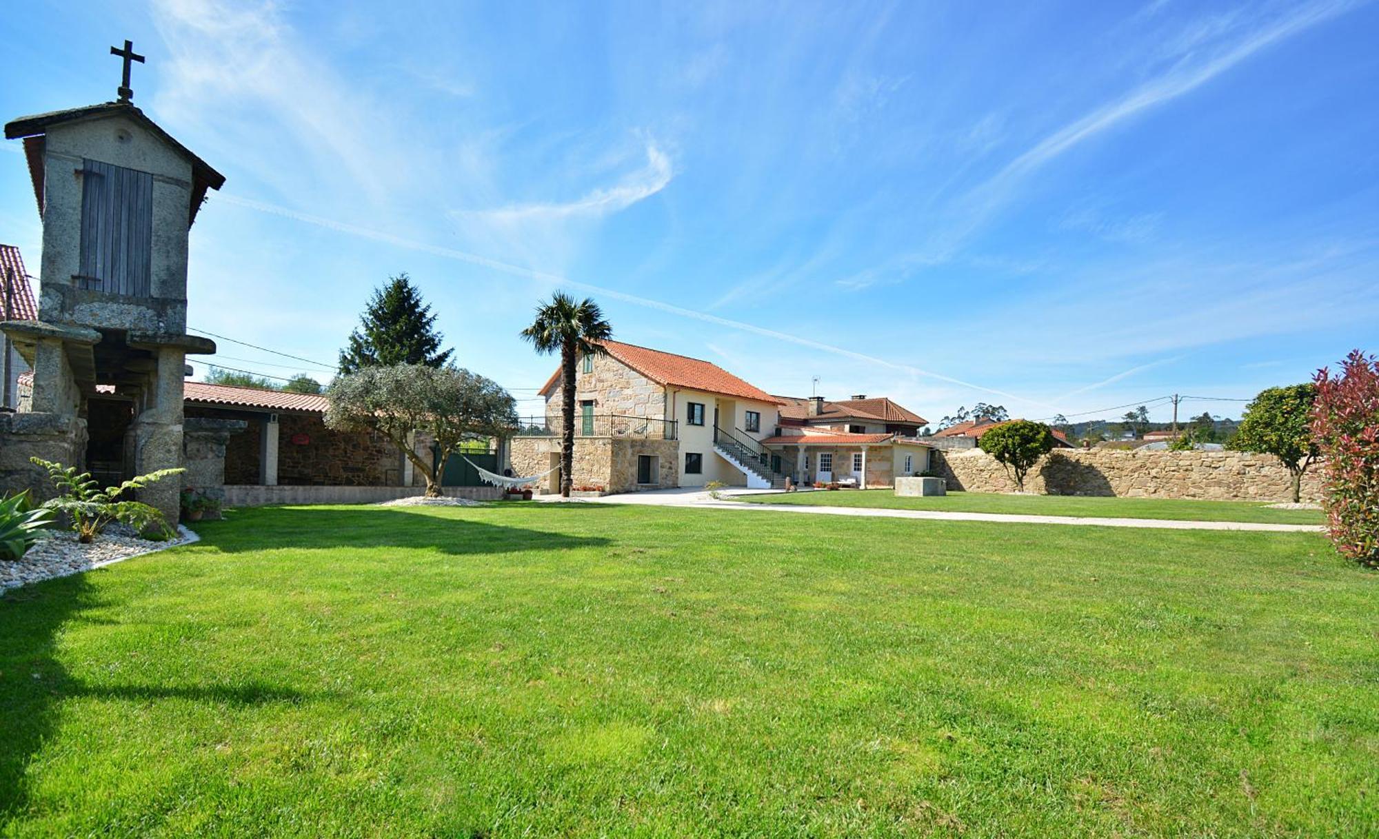 Villa Casa con enorme jardín en Cambados Exterior foto